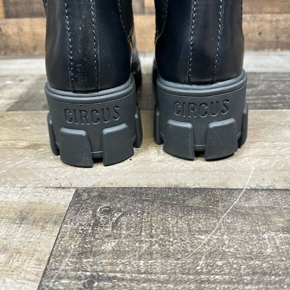 Circus by Sam Edelman Women’s Size 10 Darielle Lug Sole Chelsea Boots Black NWOT - Picture 6 of 10
